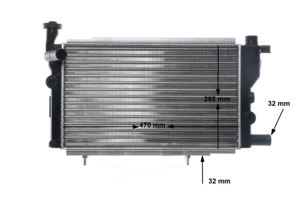Kühler, Motorkühlung - CR428000S MAHLE - 1300.A4, 1300A4, 1300.A5